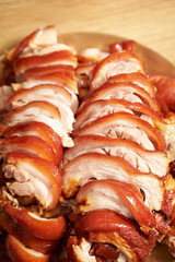 Korean pig trotters dish 