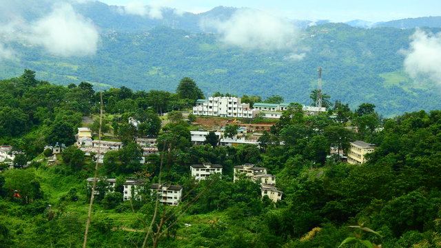 village in the mountains