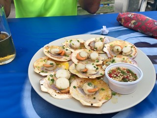 A diverse collection of delicious food items