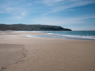 Praia do Rostro Beach near Fisterra, Coast of Death, Galicia, Spain