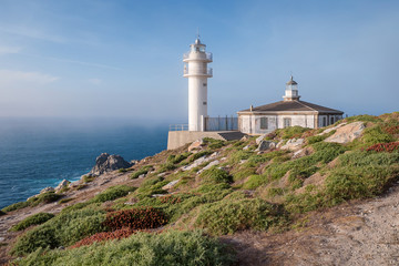 Fototapeta na wymiar Lighthouse at Cape Tourinan, Costa da Morte, Galicia, Spain