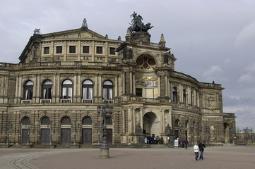 Fototapeta na wymiar Traveling in Dresden, Germany