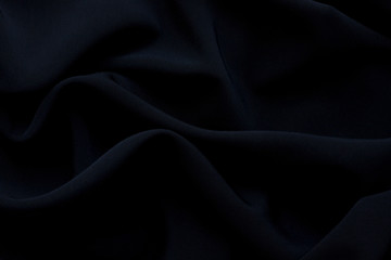 texture of a black silk