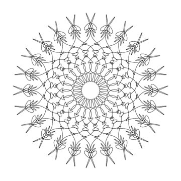 Mandala zum Ausmalen