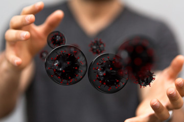 Virus  denoted is single-stranded protection virus..