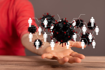 Virus  denoted is single-stranded protection virus..