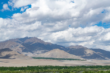 Leh,aldakh,Jammu And KashmirIndia-17-04-2019:Photos taken in Leh,Ladakhregion,India.