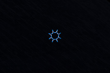 Representation of corona virus problem with pills