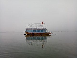 View of Varanasi and the Ganges River
