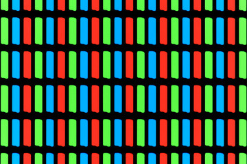 Extreme close up of a mobile LCD screen