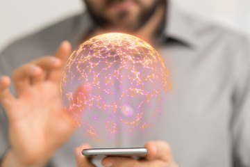 the 3d Global Network Of People.