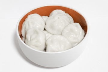 meat dumpling in a bowl