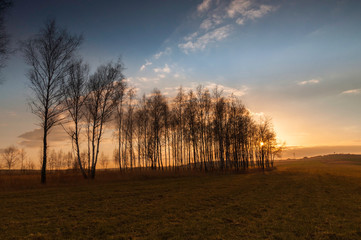 zachód słońca © Konrad