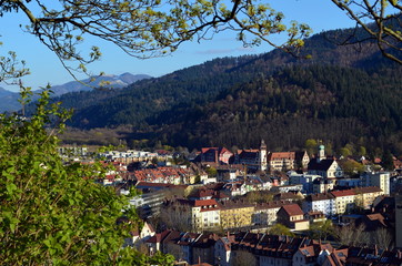 Freiburg und das Dreisamtal im Frühjahr