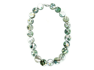 fashion beads necklace jewelry with semigem pearl