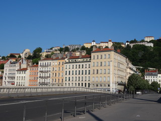Lyon is a very beautiful city in France