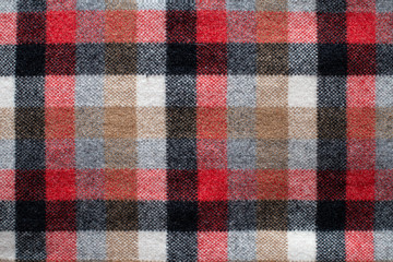 plaid scotch wool texture. cloth fabric pattern