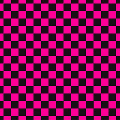 Emo subculture black and bright pink background. Vector illustration