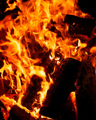 Feuer in einer Feuerschale