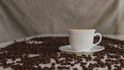 Filiżanka porannej kawy 