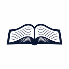 Open Book Icon Vector