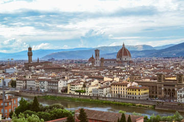 Florence panorama view