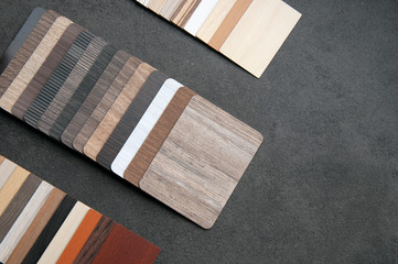  wood laminate for Interior design. home design and renovation with sample of wood materials