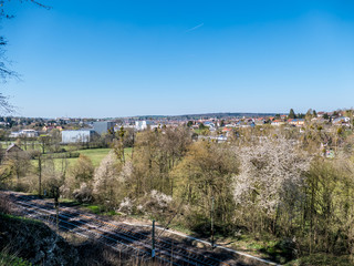 Obraz premium Melanchtonstadt Bretten im Frühjahr