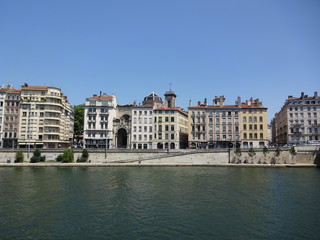 Fototapeta na wymiar Lyon is a very beautiful city in France