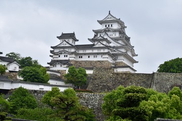 Obraz premium 新緑の姫路城