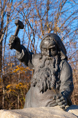 Zwerkskulptur in Thale