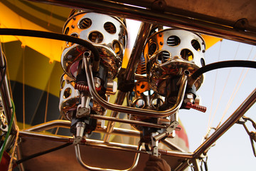  Balloon landscapes in Egypt at sunrise © moniadk