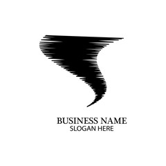 Tornado symbol vector illustration