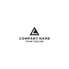 Letter A Modern Shape Logo Design Template Element