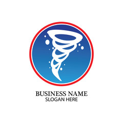 Tornado symbol vector illustration