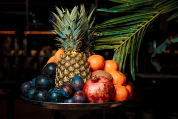 fruit assortment at the event, buffet, catering