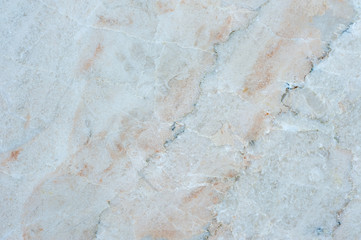 Obraz na płótnie Canvas White marble natural stone slice flat texture background.