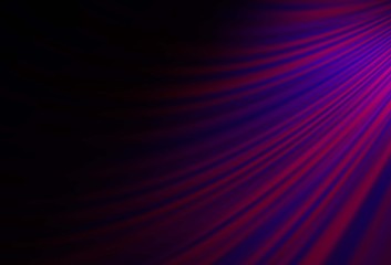 Dark Purple vector background with abstract lines.