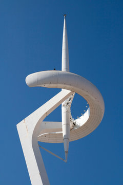 Montjuic Communications Tower in Barcelona