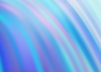 Light BLUE vector background with bubble shapes. A vague circumflex abstract illustration with gradient. New composition for your brand book.