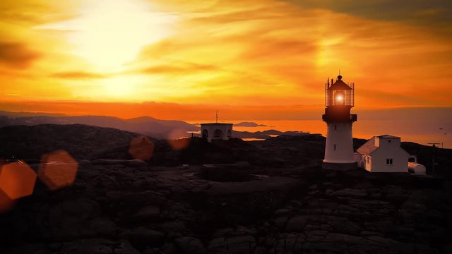 Coastal lighthouse. Lindesnes Lighthouse is a coastal lighthouse at the southernmost tip of Norway.