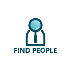 Find People Logo Template Design