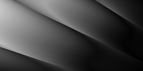 Dark metal background, smooth surface - 3d illustration