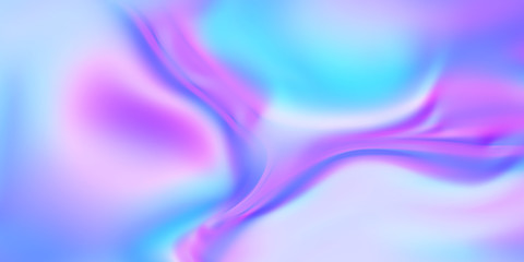 Blurred blue-violet background with smooth curved lines.