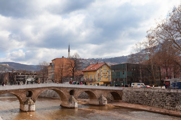 Latin Bridge, Sarajevo, Bosnia and Herzegovina