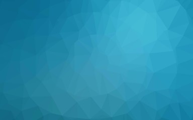 Light BLUE vector polygon abstract background. Brand new colorful illustration in with gradient. Textured pattern for background.