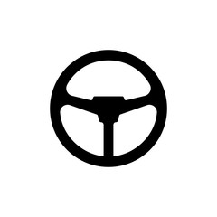 Steering wheel icon. Trendy Steering wheel logo concept on white background