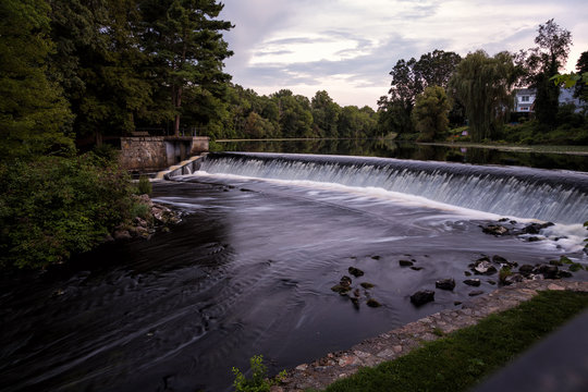 A Waterfall in Natick Massachusetts