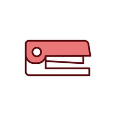 Fototapeta premium stapler icon vector design template