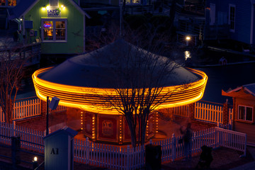 The Village of Baytowne Wharf at Night